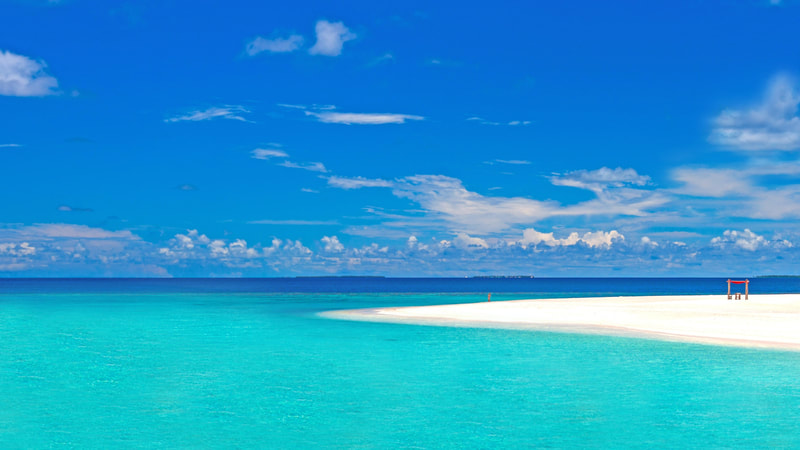 Plaža na Maldivima